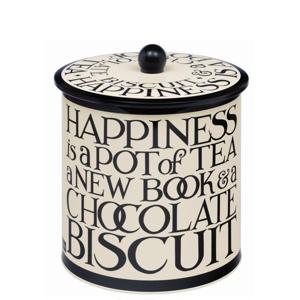 Emma Bridgewater Black Toast Tin Biscuit Barrel